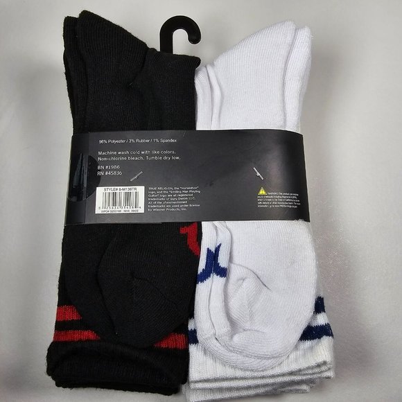 True Religion men’s 8 pack Half cushion crews 10-13 shoes size 8-12 M136TR NWT - Picture 4 of 6